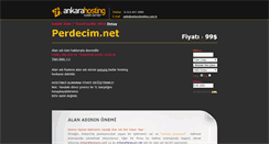 Desktop Screenshot of perdecim.net